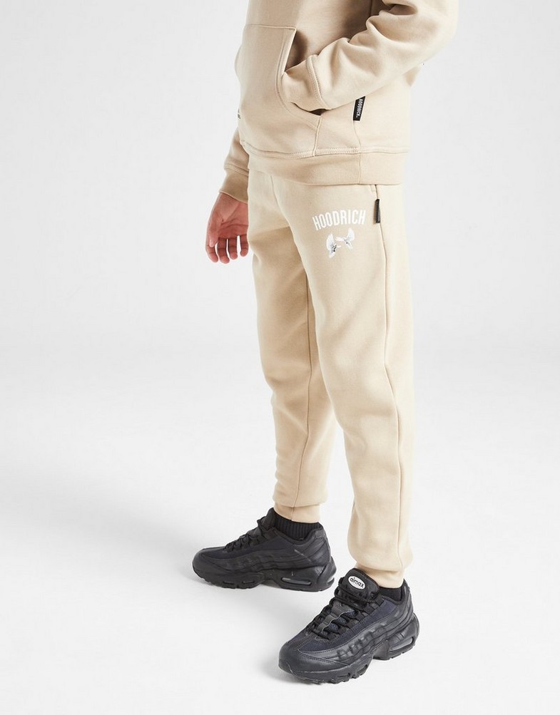 Дитячі штани HOODRICH ШТАНИ FLIGHT JOG STONE/WHT HJ-0324-0288 Коричневий