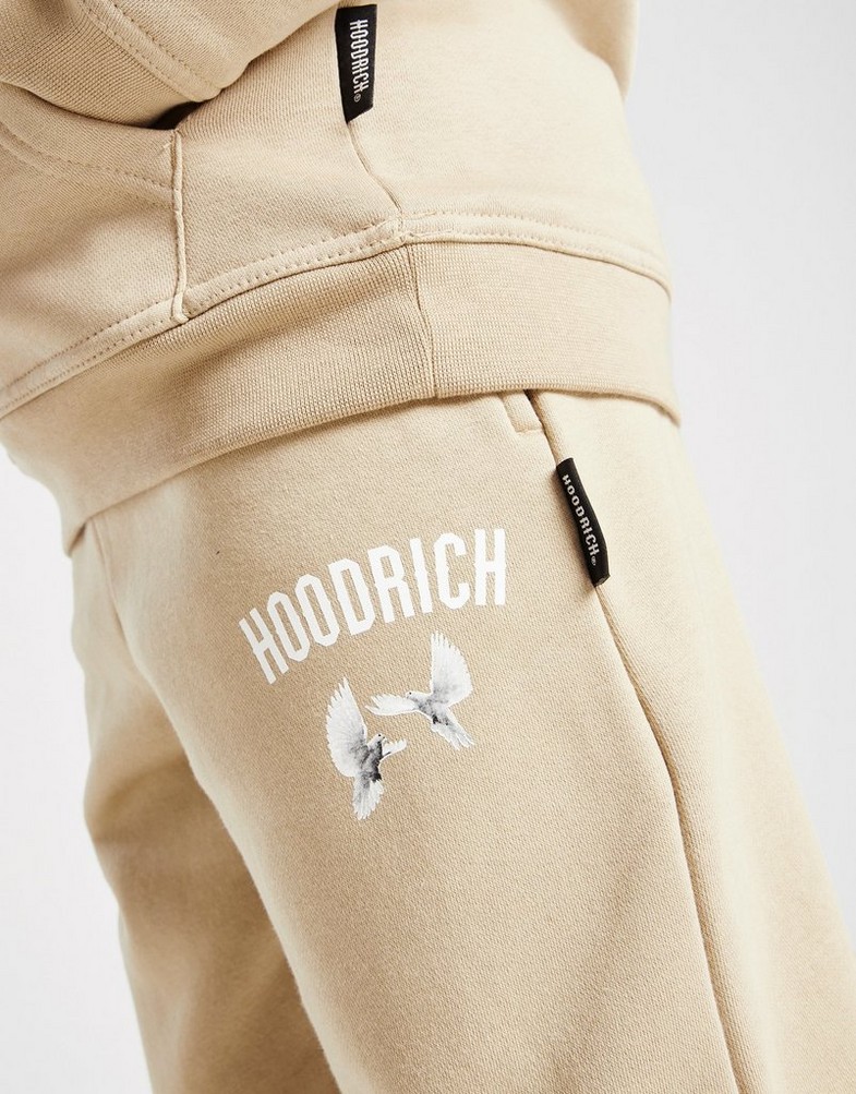 Дитячі штани HOODRICH ШТАНИ FLIGHT JOG STONE/WHT HJ-0324-0288 Коричневий