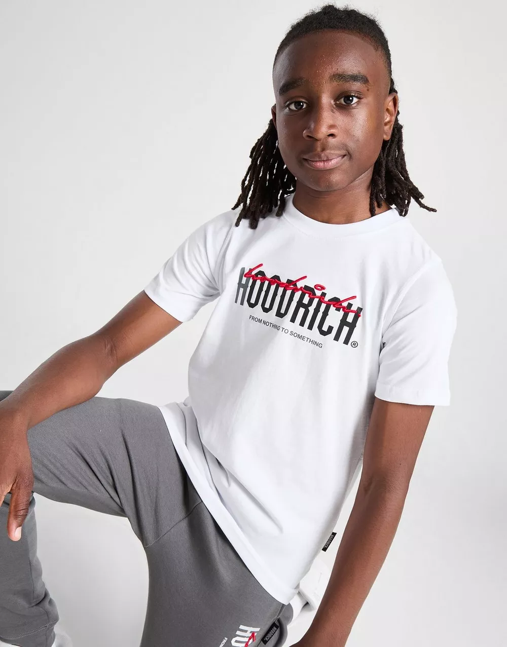 HOODRICH ФУТБОЛКА CERTIFY TEE WHT/BLK/RD, фото 1 з 7