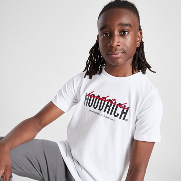 Tricou pentru copii HOODRICH TRICOU CERTIFY TEE WHT/BLK/RD