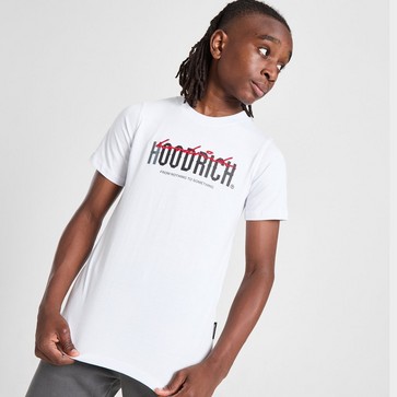 HOODRICH T-SHIRT CERTIFY TEE WHT/BLK/RD