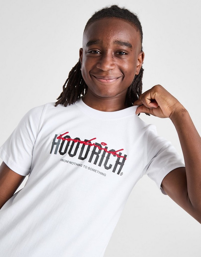 Дитячі футболки HOODRICH ФУТБОЛКА CERTIFY TEE WHT/BLK/RD HJ-0324-0289 Білий