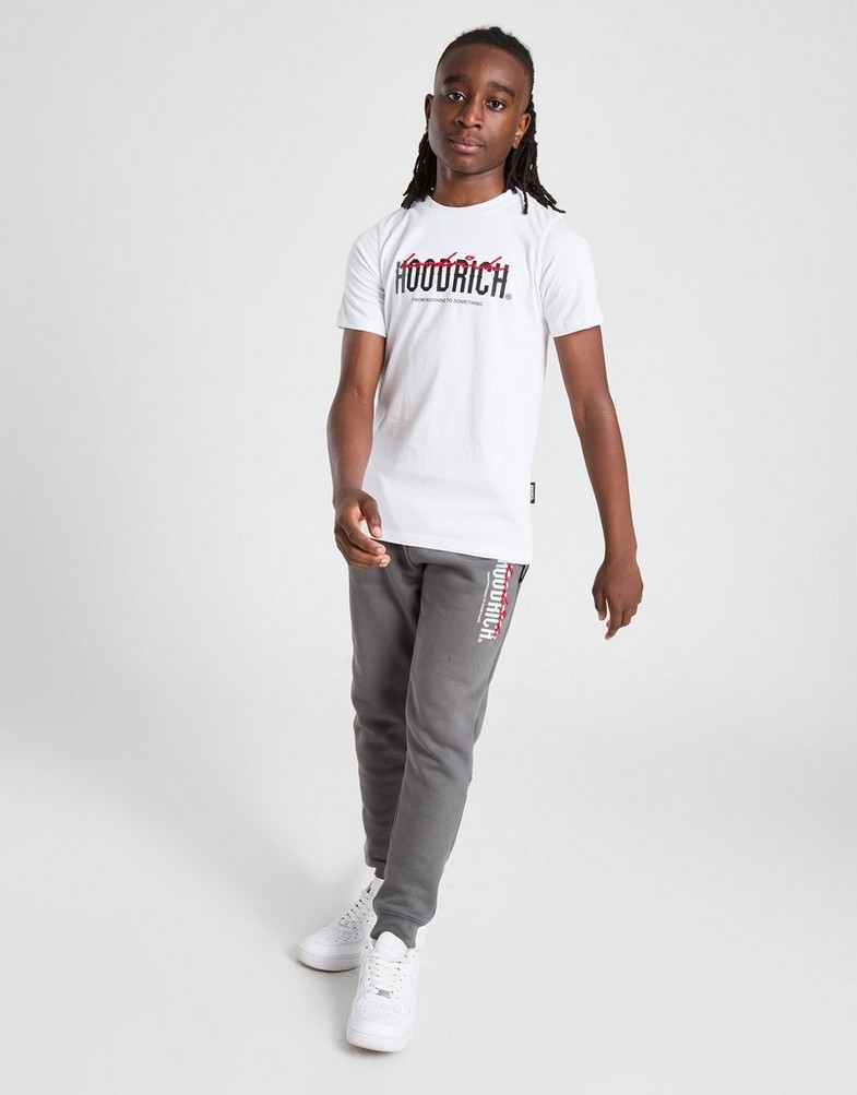Дитячі футболки HOODRICH ФУТБОЛКА CERTIFY TEE WHT/BLK/RD HJ-0324-0289 Білий