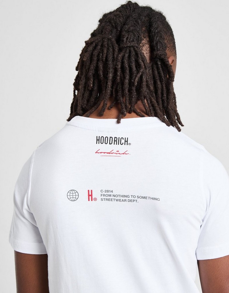 Дитячі футболки HOODRICH ФУТБОЛКА CERTIFY TEE WHT/BLK/RD HJ-0324-0289 Білий