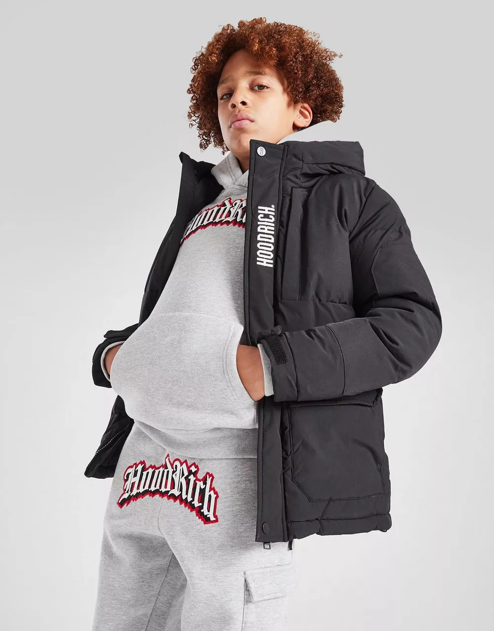 HOODRICH КУРТКА PITCH JKT BLK/WHT, фото 1 з 6