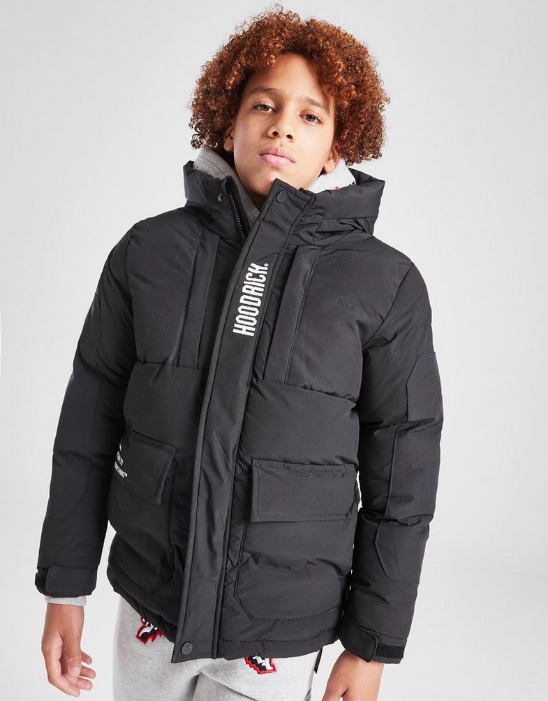 HOODRICH КУРТКА PITCH JKT BLK/WHT HJ-0324-0005 Чорний