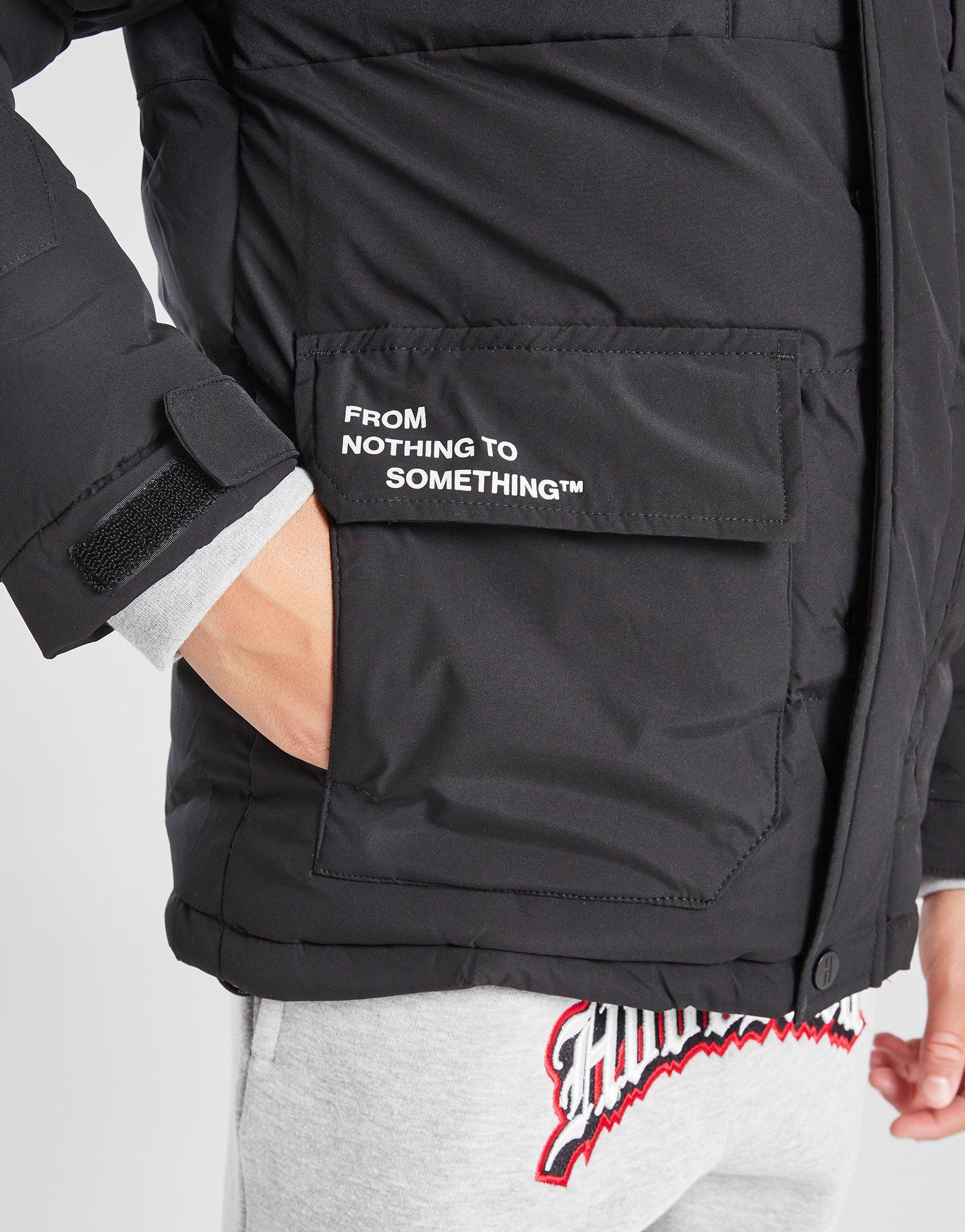 Gyerek kabát HOODRICH KABÁT PITCH JKT BLK/WHT HJ-0324-0005 Fekete