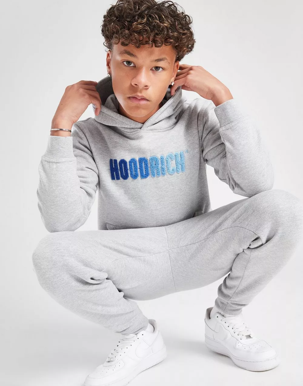 HOODRICH КОФТА З КАПЮШОНОМ TONE OH GRY'HTR/BLUE, фото 1 з 6