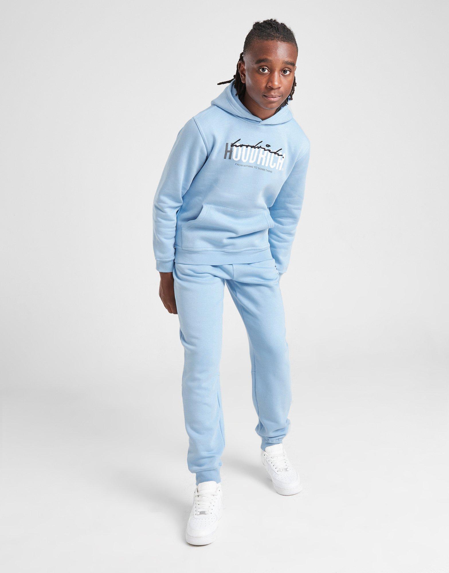 HOODRICH BLUZA Z KAPTUREM CERTIFY2 OH SKY/WHT HJ-0324-0268 Niebieski