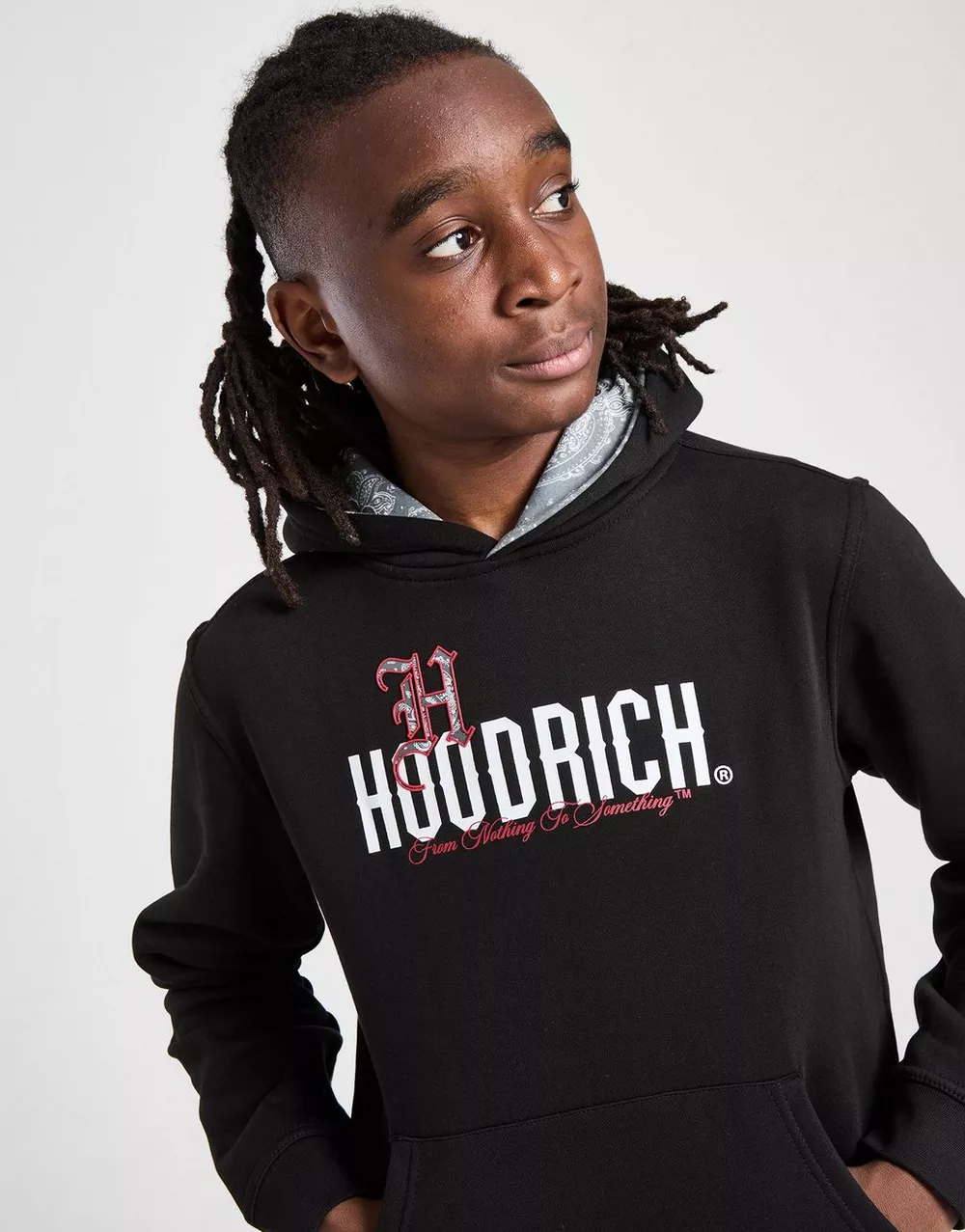 HOODRICH КОФТА З КАПЮШОНОМ ETERNO OH BLK/RD, фото 1 з 7