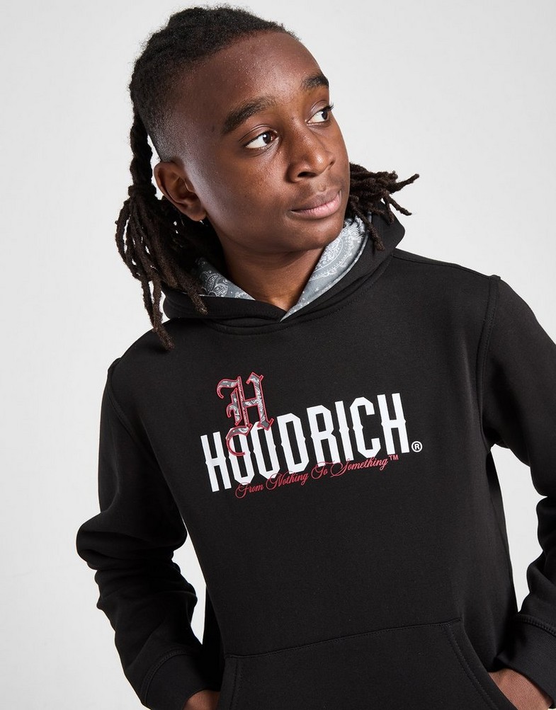 Дитячі кофти HOODRICH КОФТА З КАПЮШОНОМ ETERNO OH BLK/RD HJ-0324-0269 Чорний