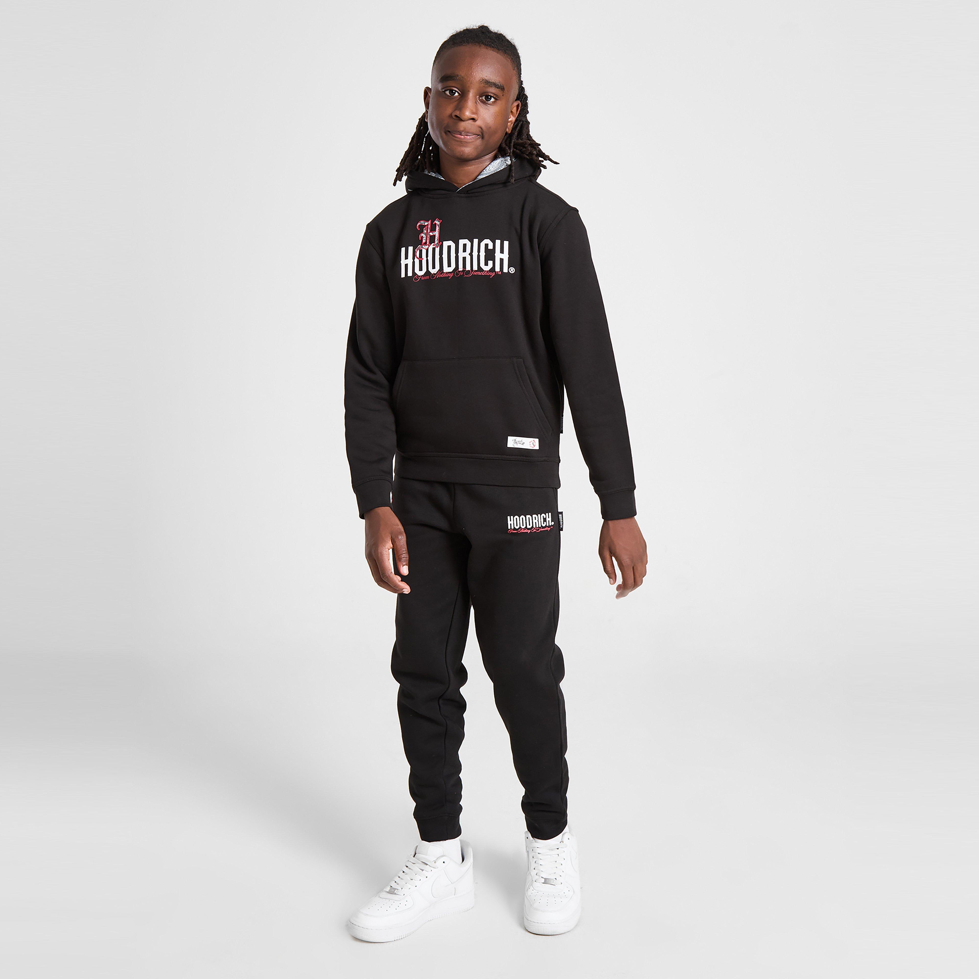 Hanorac pentru copii HOODRICH BLUZĂ CU GLUGĂ ETERNO OH BLK/RD