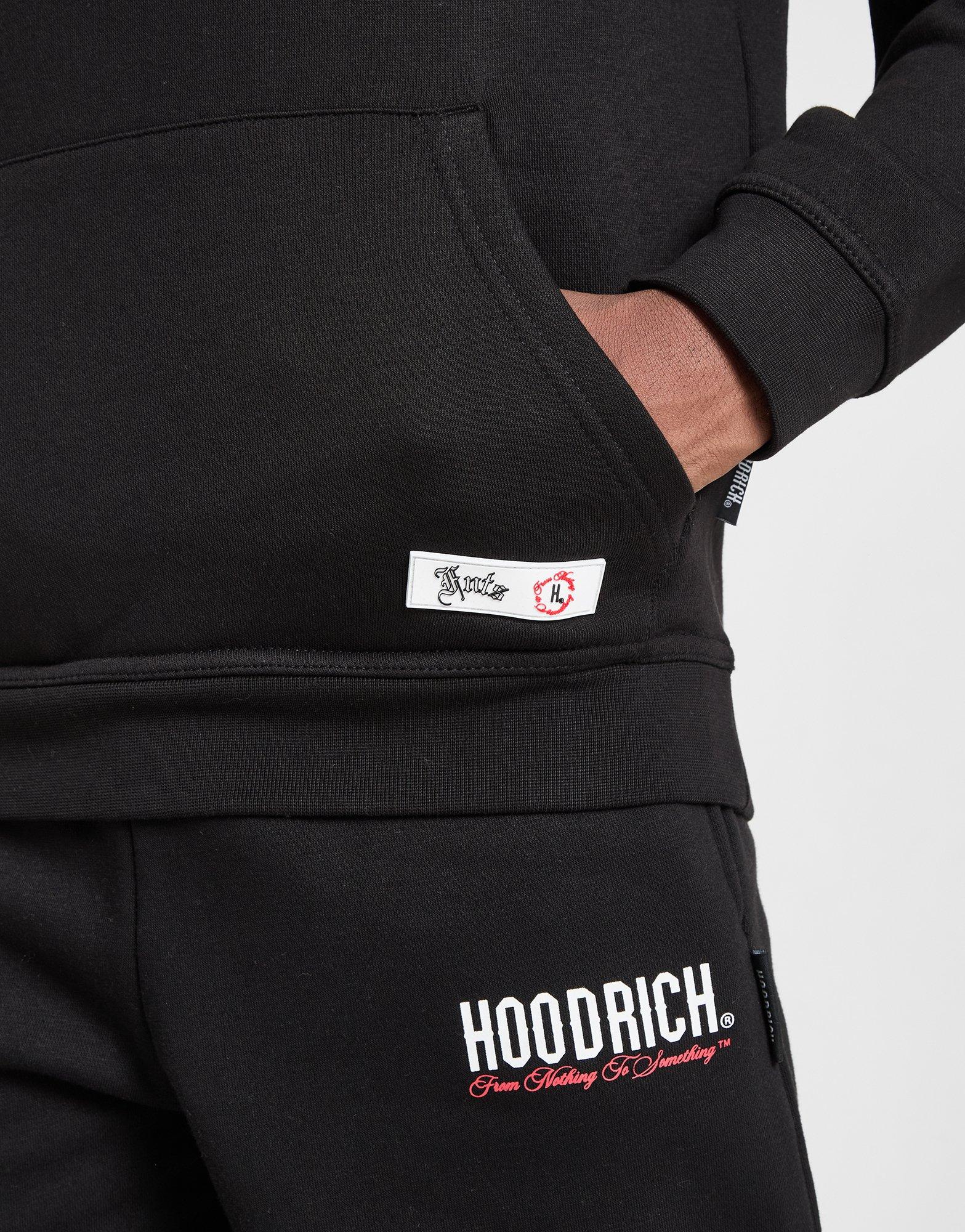 Gyerek pulóver HOODRICH PULÓVER KAPUCNIS ETERNO OH BLK/RD HJ-0324-0269 Fekete