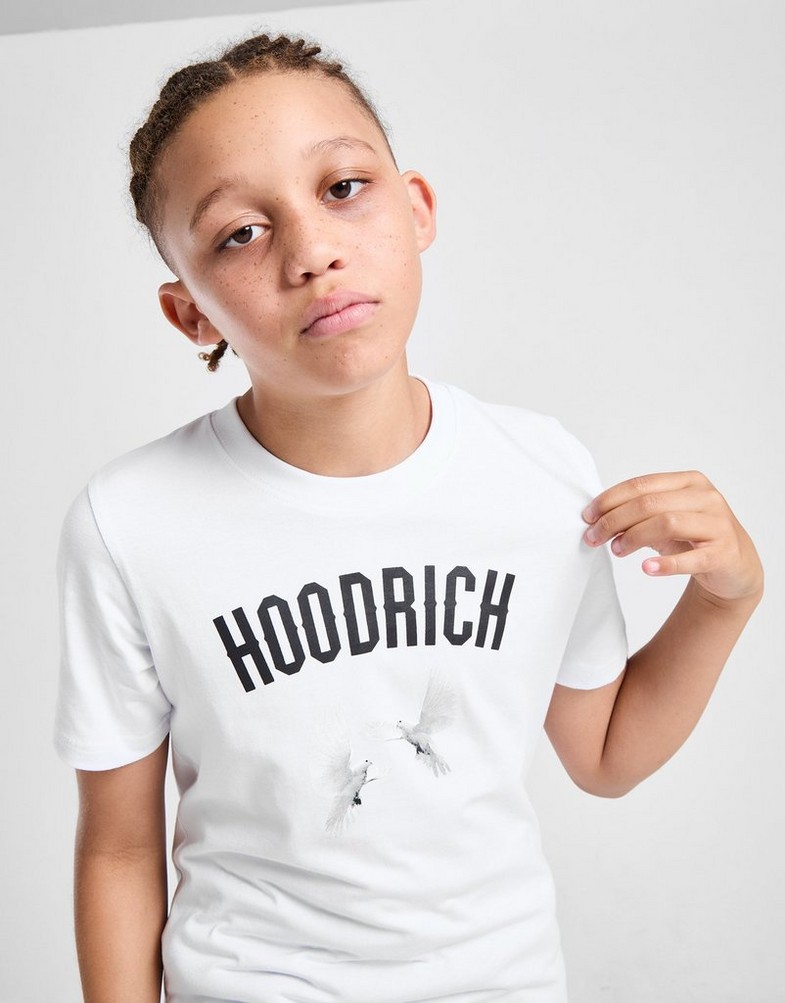 Gyerek póló HOODRICH PÓLÓ FLIGHT TEE WHT/BLK