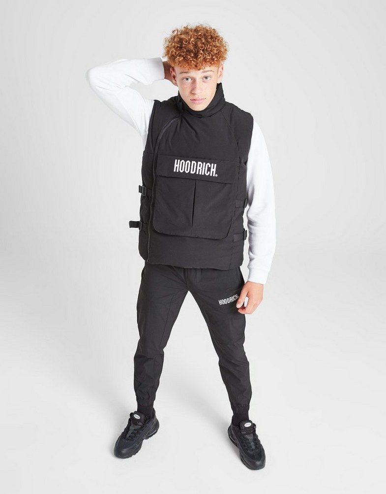Detská vesta HOODRICH VESTA OBSERVE2 GILET BLK HJ-0324-0007 Černá