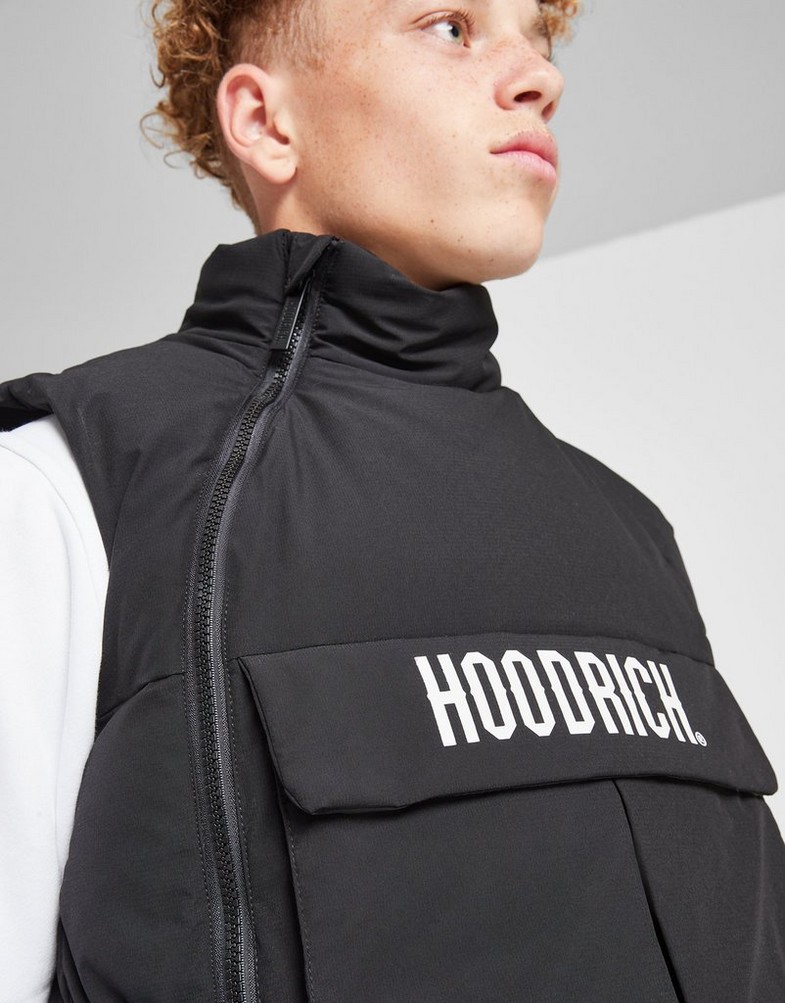 Detská vesta HOODRICH VESTA OBSERVE2 GILET BLK HJ-0324-0007 Černá