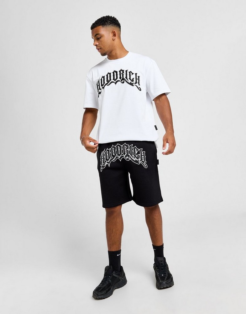 Pantaloni scurți pentru bărbați HOODRICH PANTALONI SCURȚI RITUAL SHRT BLK HR-0324-0394 Negru