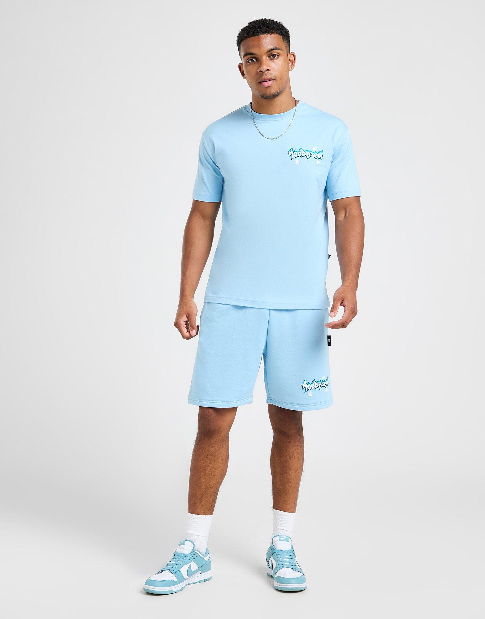 Чоловічі футболки HOODRICH ФУТБОЛКА GRAFFITI TEE SKY HR-0324-0413 Блакитний