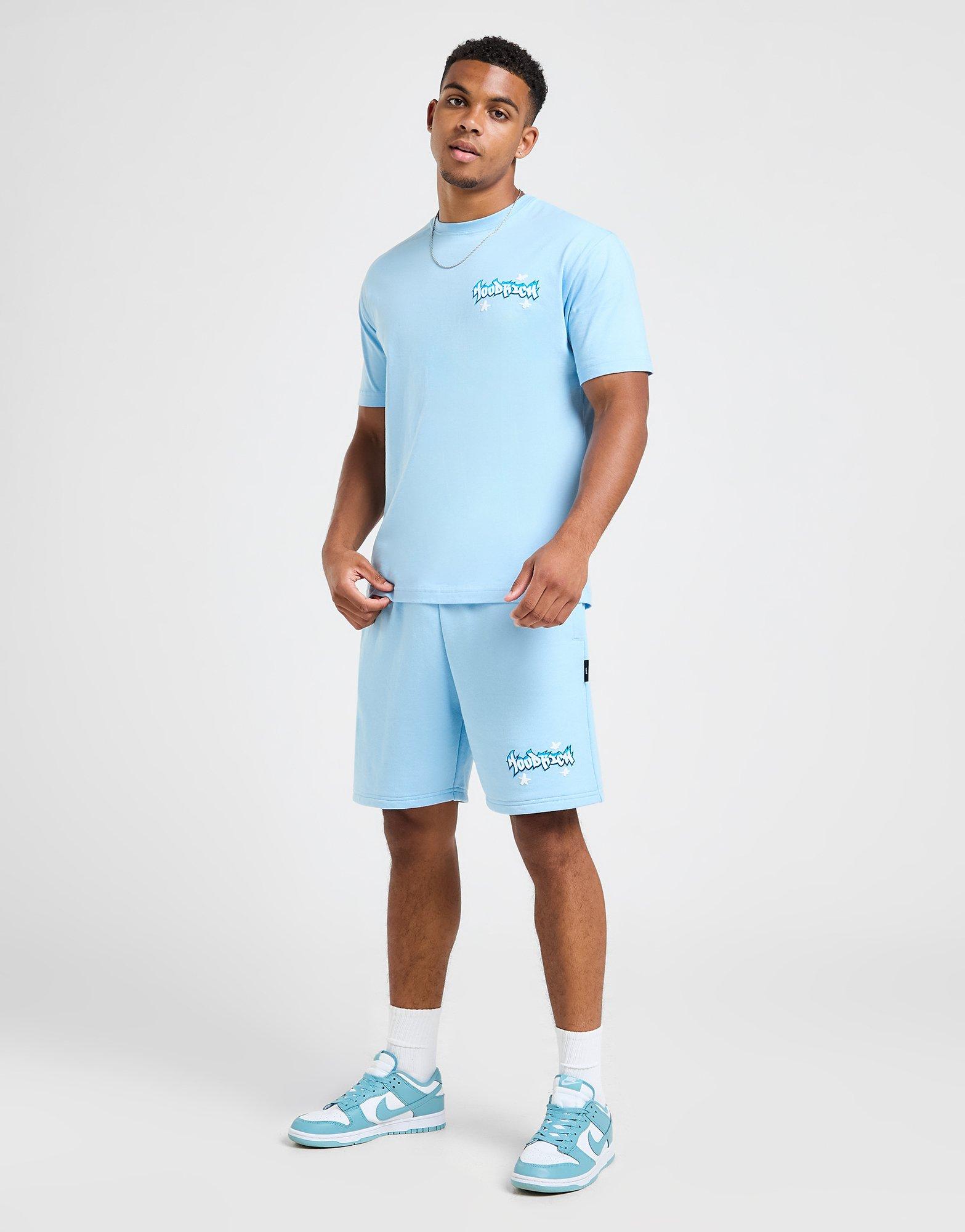 Мъжки шорти HOODRICH ШОРТИ GRAFFITI SHRT SKY HR-0324-0414 Син