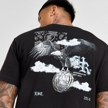 Vyriški marškiniai HOODRICH MARŠKINĖLIAI PREDATOR TEE BLK