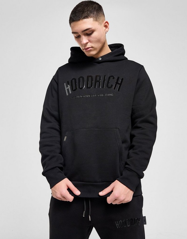 Чоловічі кофти HOODRICH КОФТА З КАПЮШОНОМ CHROMATIC HD BLK/BLK HR-0324-0390 Чорний