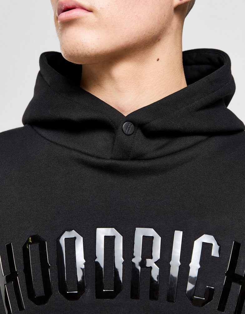 Чоловічі кофти HOODRICH КОФТА З КАПЮШОНОМ CHROMATIC HD BLK/BLK HR-0324-0390 Чорний