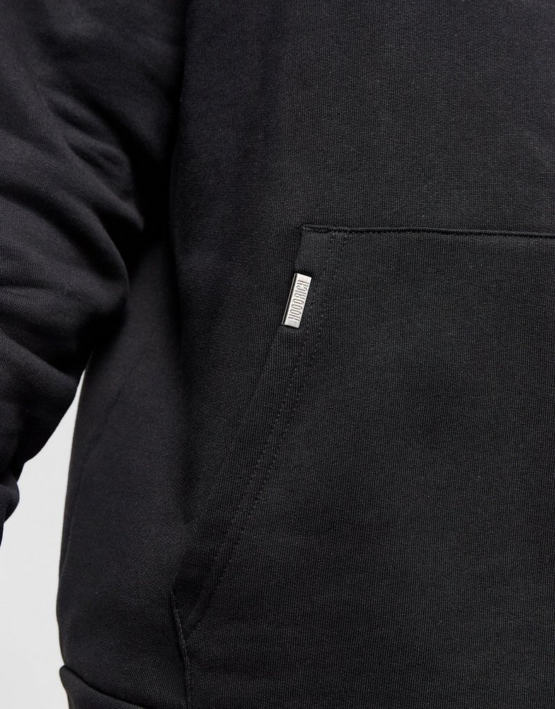 Чоловічі кофти HOODRICH КОФТА З КАПЮШОНОМ CHROMATIC HD BLK/BLK HR-0324-0390 Чорний