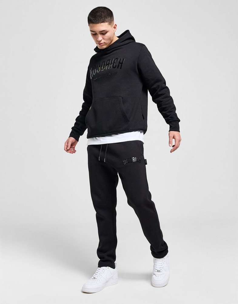 Чоловічі штани HOODRICH ШТАНИ CHROMATIC JOG BLK/BLK HR-0324-0391 Чорний