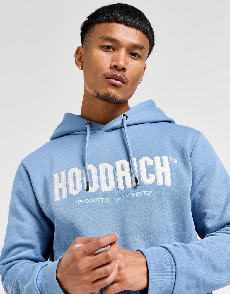 Férfi pulóverek HOODRICH PULÓVER KAPUCNIS OG FADE HD P.BLU