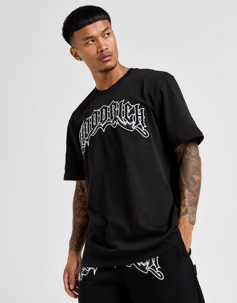 Pánske tričko HOODRICH TRIČKO RITUAL TEE BLK HR-0324-0350 Čierna