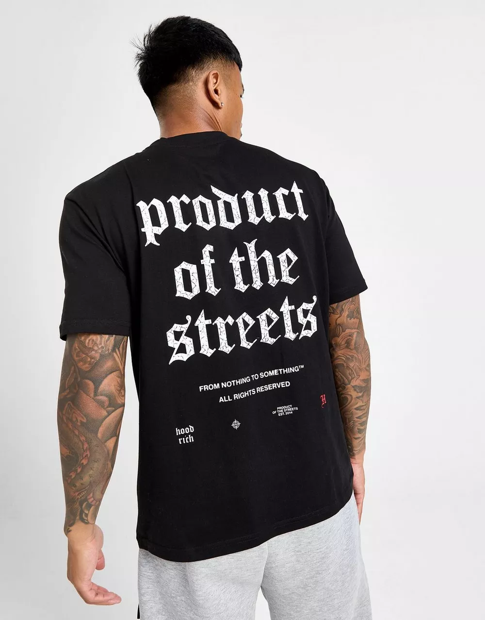 HOODRICH ФУТБОЛКА SHADOW TEE BLK, фото 1 з 4