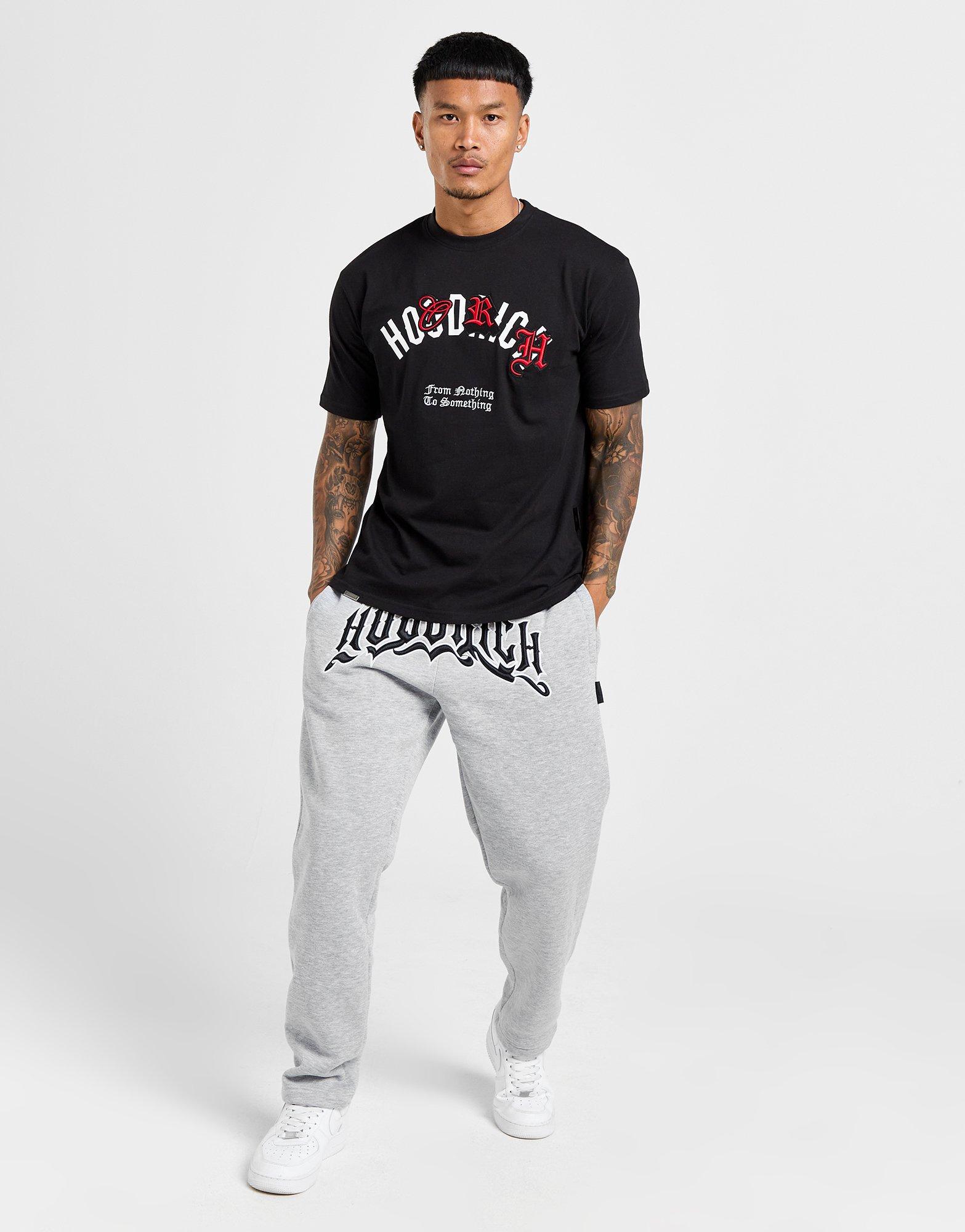 Vyriški marškiniai HOODRICH MARŠKINĖLIAI SHADOW TEE BLK HR-0324-0004 Juoda