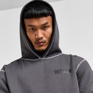 Bluză pentru bărbați HOODRICH BLUZĂ CU GLUGĂ STITCH HOOD GRY