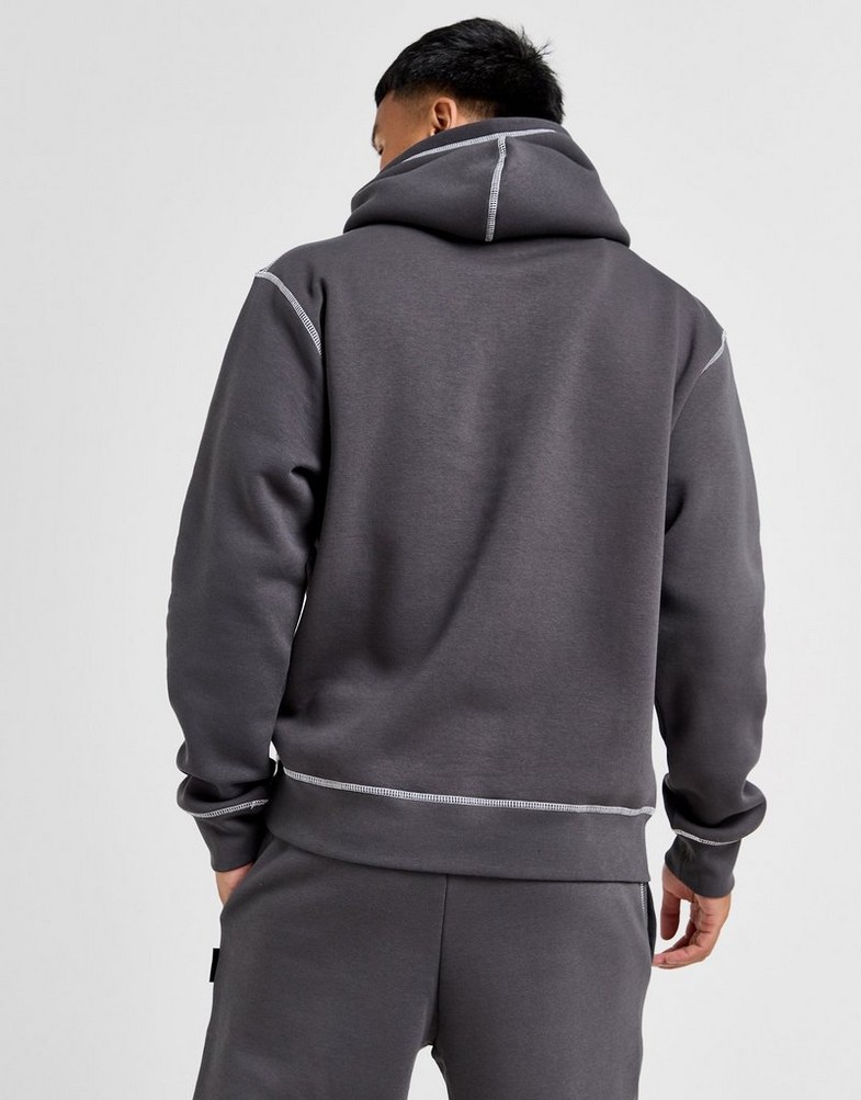 Чоловічі кофти HOODRICH КОФТА З КАПЮШОНОМ STITCH HOOD GRY HR-0324-0367 Сірий