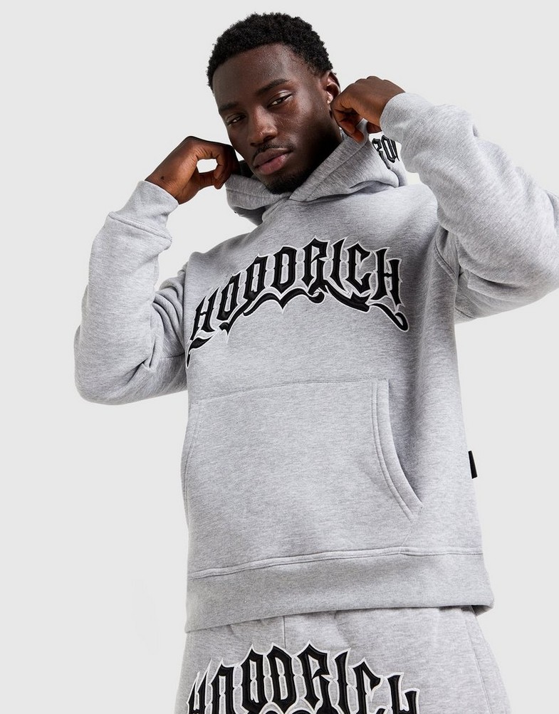 Чоловічі кофти HOODRICH КОФТА З КАПЮШОНОМ RITUAL HD GRY MRL HR-0324-0393 Сірий