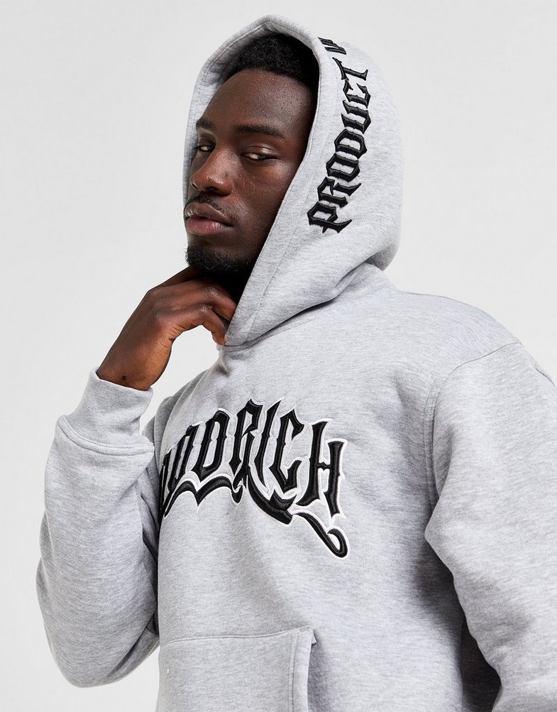Чоловічі кофти HOODRICH КОФТА З КАПЮШОНОМ RITUAL HD GRY MRL HR-0324-0393 Сірий