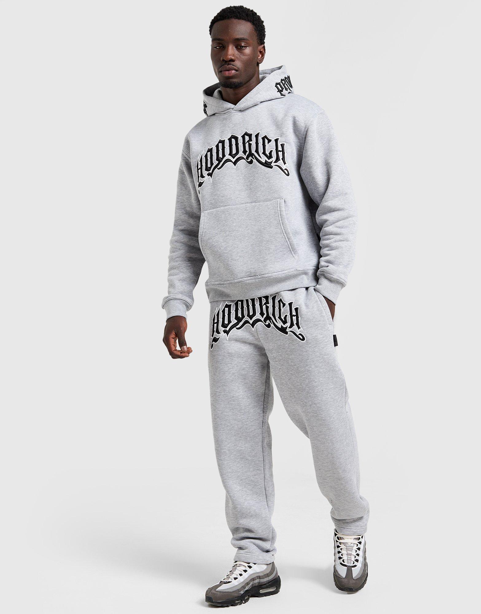 Pánské kalhoty HOODRICH KALHOTY  RITUAL JOG GRY MRL HR-0324-0348 Šedá