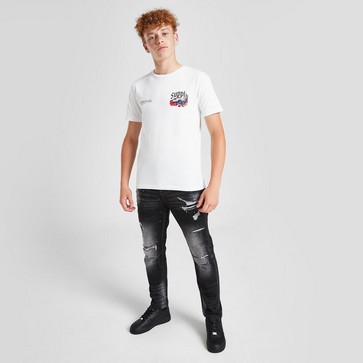 Dječji T-shirt SUPPLY&DEMAND T-SHIRT ROSES TEE WHT