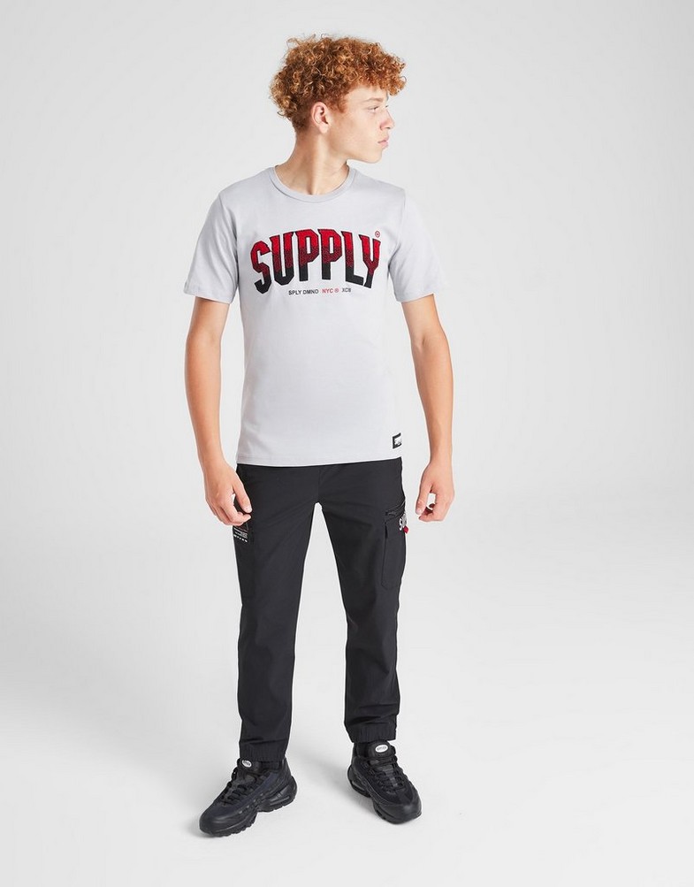 Дитячі футболки SUPPLY&DEMAND ФУТБОЛКА ZUNI TEE APH SUPTJB17350057 Сірий