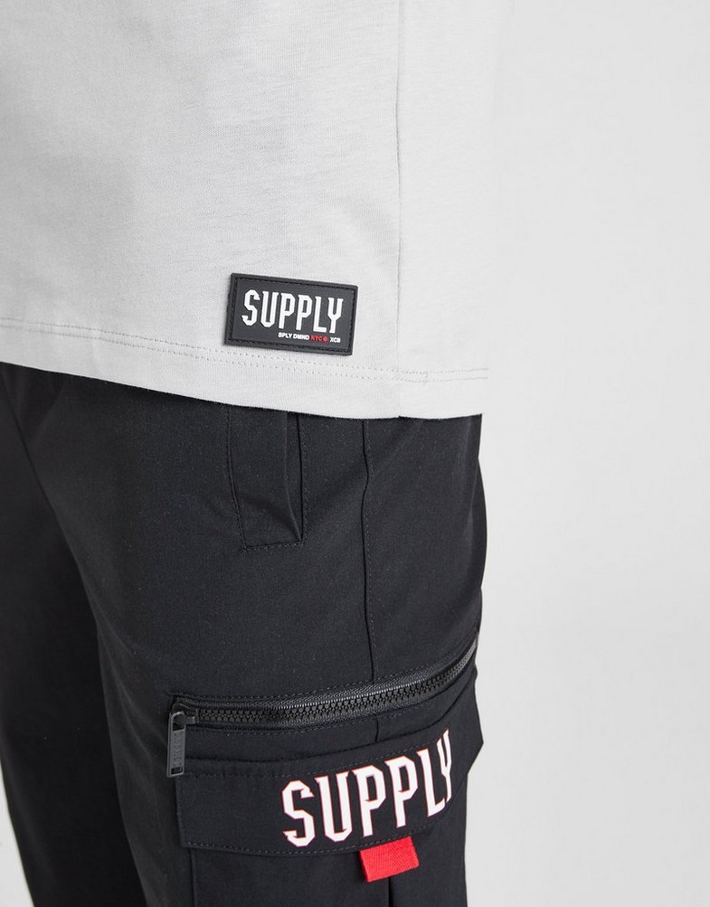 Дитячі футболки SUPPLY&DEMAND ФУТБОЛКА ZUNI TEE APH SUPTJB17350057 Сірий