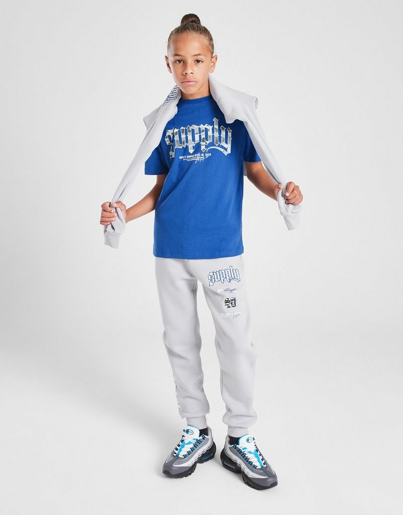 Tricou pentru copii SUPPLY&DEMAND TRICOU HYDRO T-SHT DVBL SUPTJB17201049 Albastru