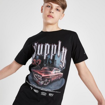 Tricou pentru copii SUPPLY&DEMAND TRICOU RIDER TEE BLK