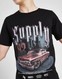 SUPPLY&DEMAND T-SHIRT RIDER TEE BLK