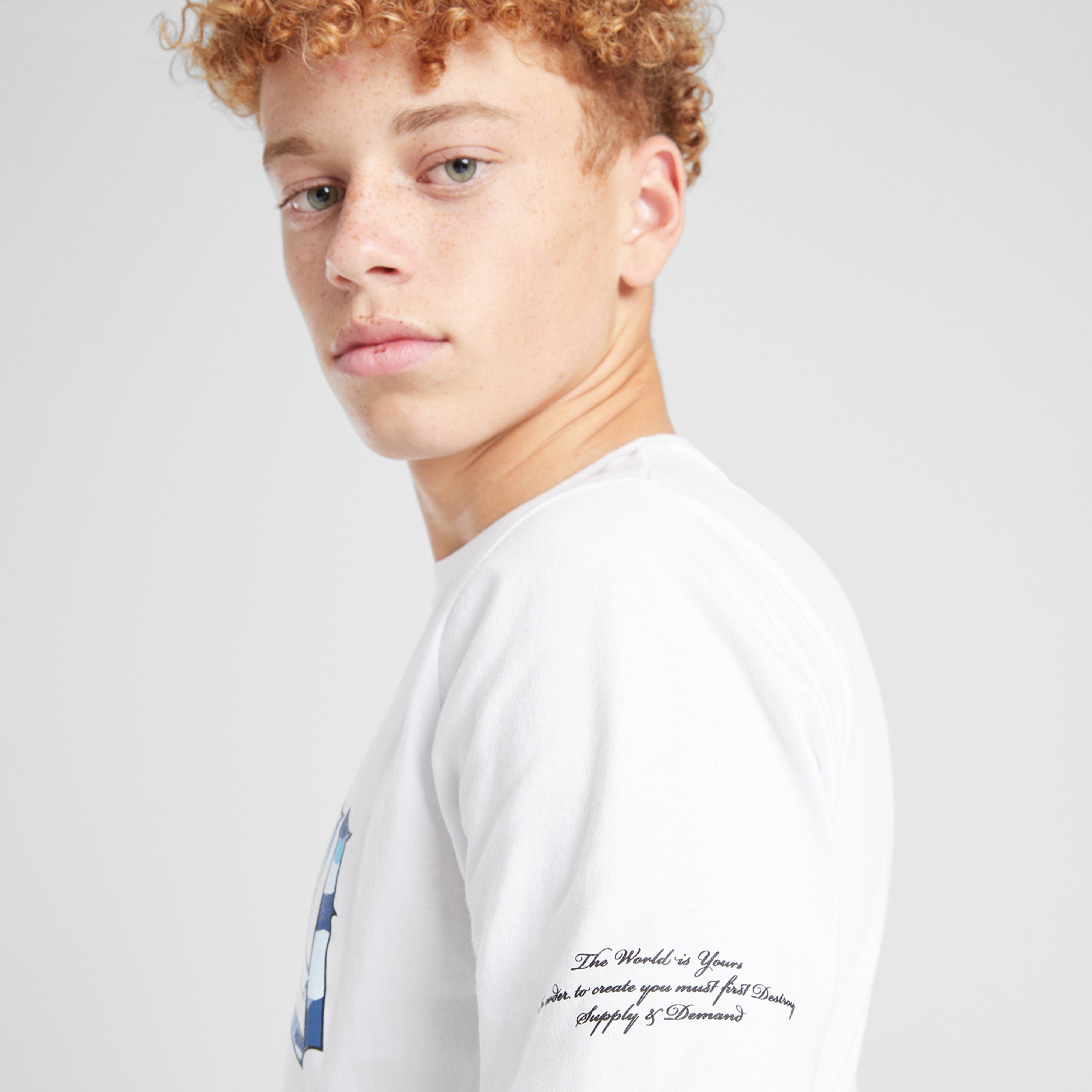 Gyerek póló SUPPLY&DEMAND PÓLÓ HYDRO T-SHT WHT