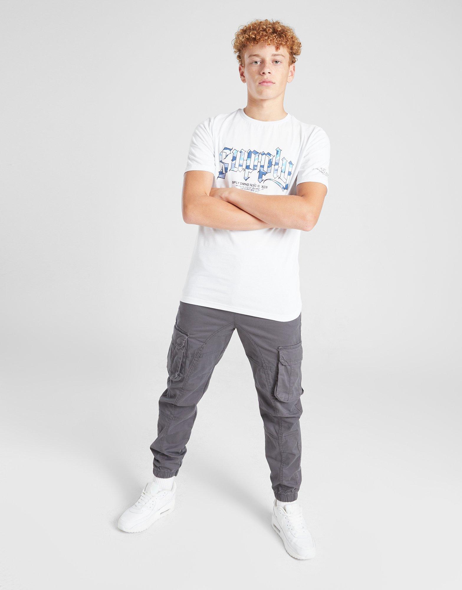 Detské tričko SUPPLY&DEMAND TRIČKO HYDRO T-SHT WHT SUPTJB17201010 Bílá