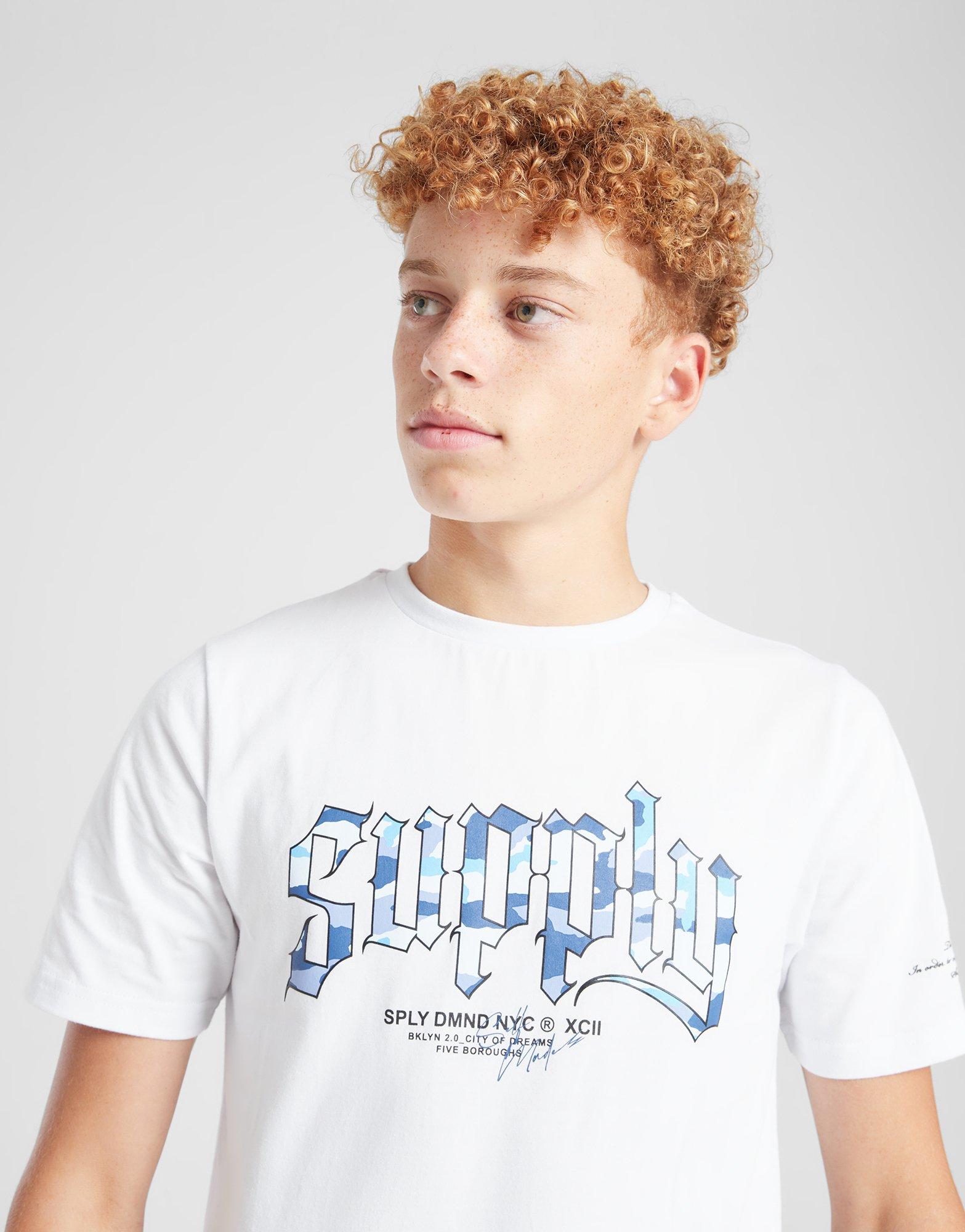 Detské tričko SUPPLY&DEMAND TRIČKO HYDRO T-SHT WHT SUPTJB17201010 Bílá