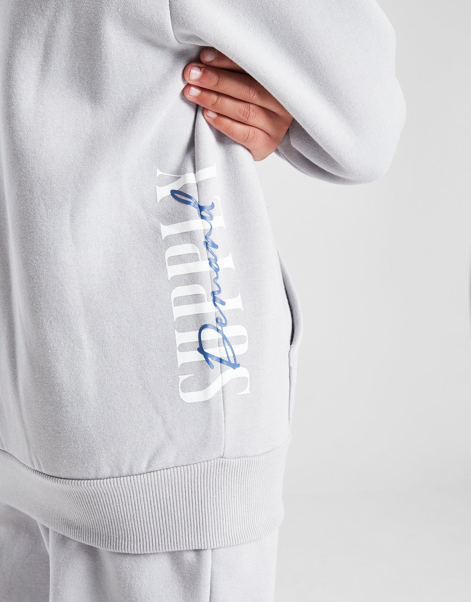 SUPPLY&DEMAND BLUZA Z KAPTUREM KRYPTON OH HD MCHP SUPTJB17204057 Szary