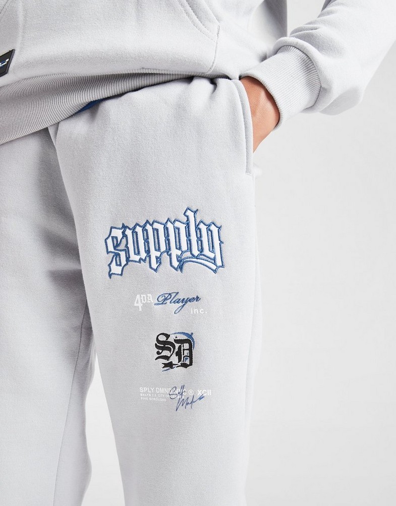 Pantaloni pentru copii SUPPLY&DEMAND PANTALONI  KRYPTON JOG PNT MCHP SUPTJB17203057 Gri