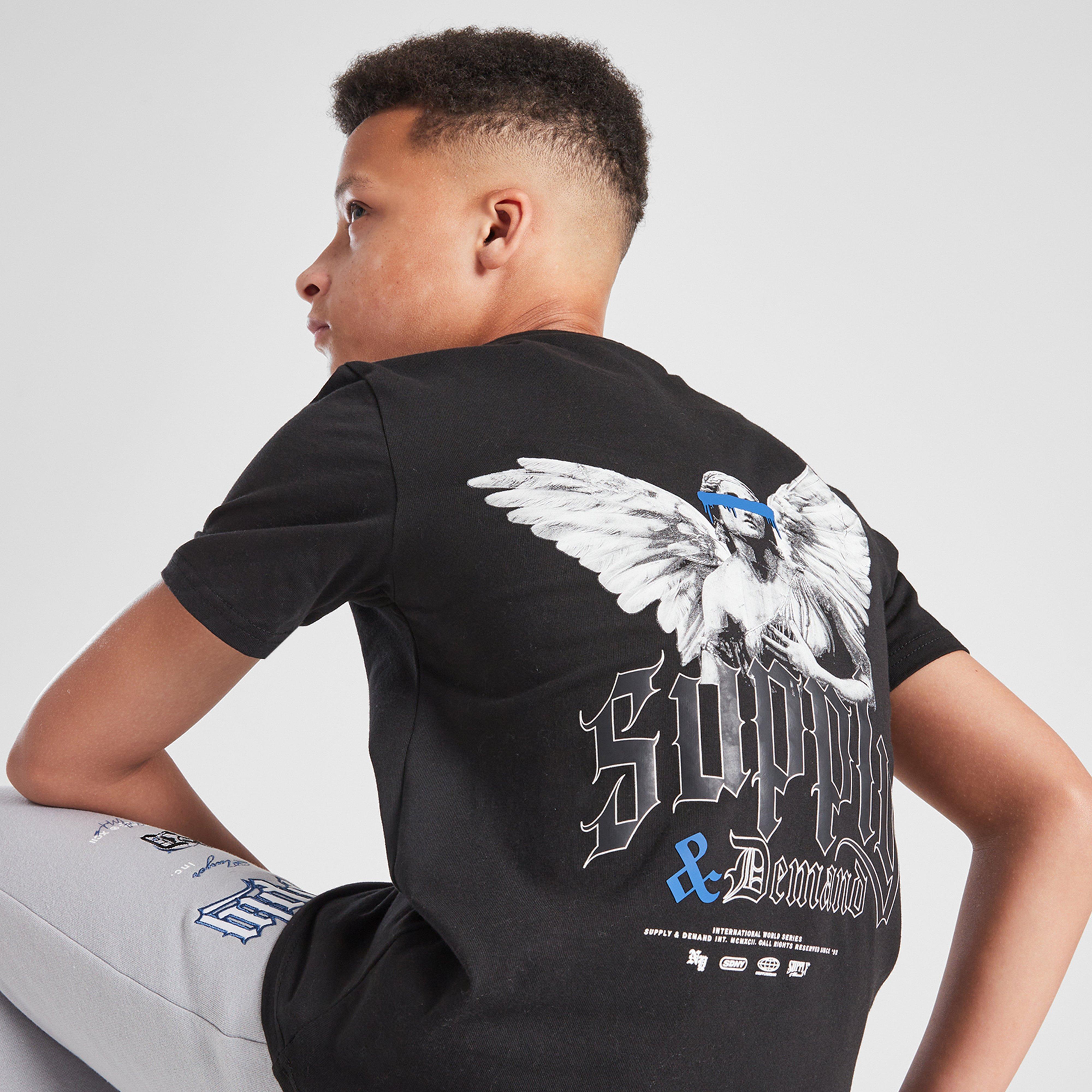 Gyerek póló SUPPLY&DEMAND PÓLÓ ARGON T-SHT BLK