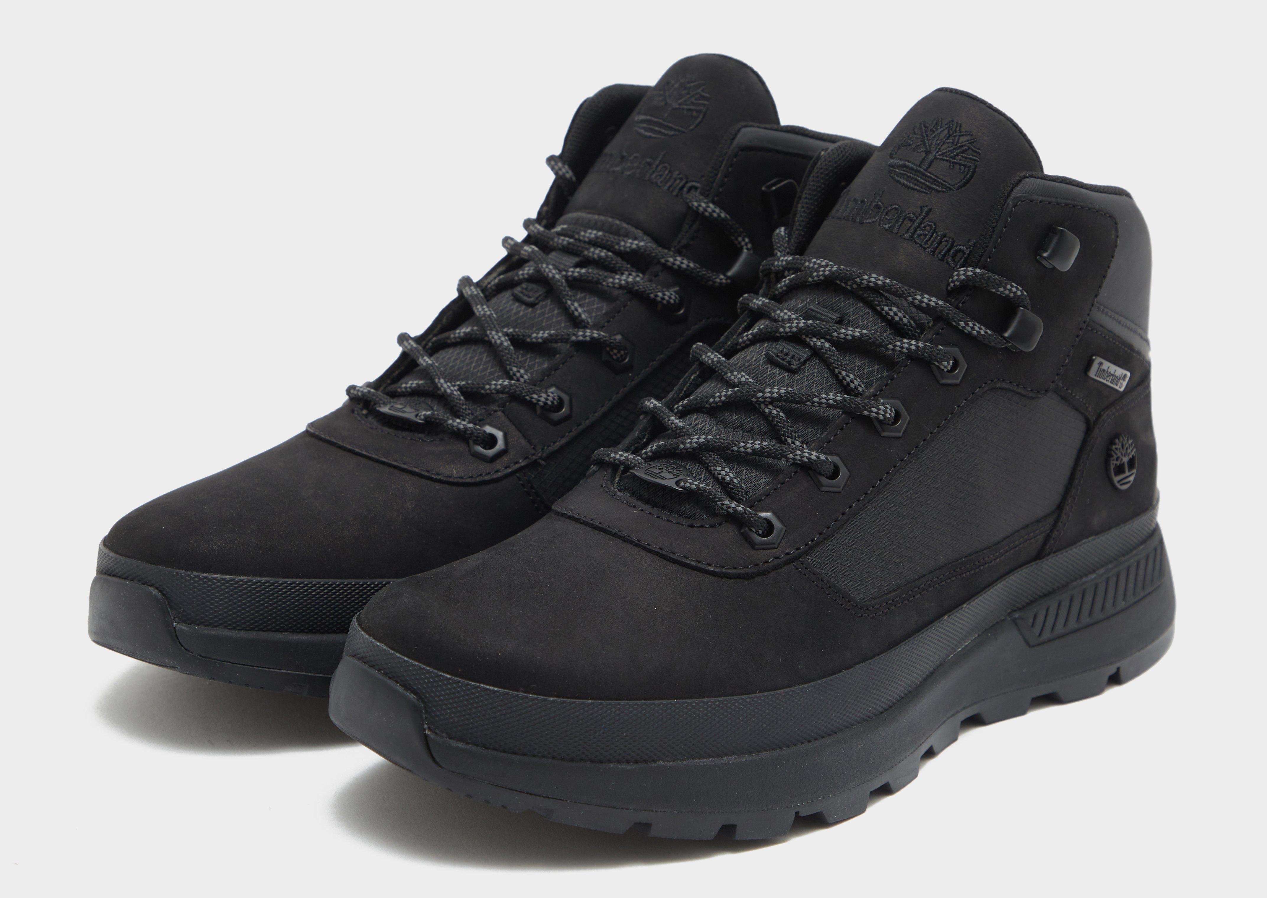 Pánske zimné topánky TIMBERLAND FIELD TREKKER MID LACE UP SNEAKER TB0A6DPSAHN1 Čierna